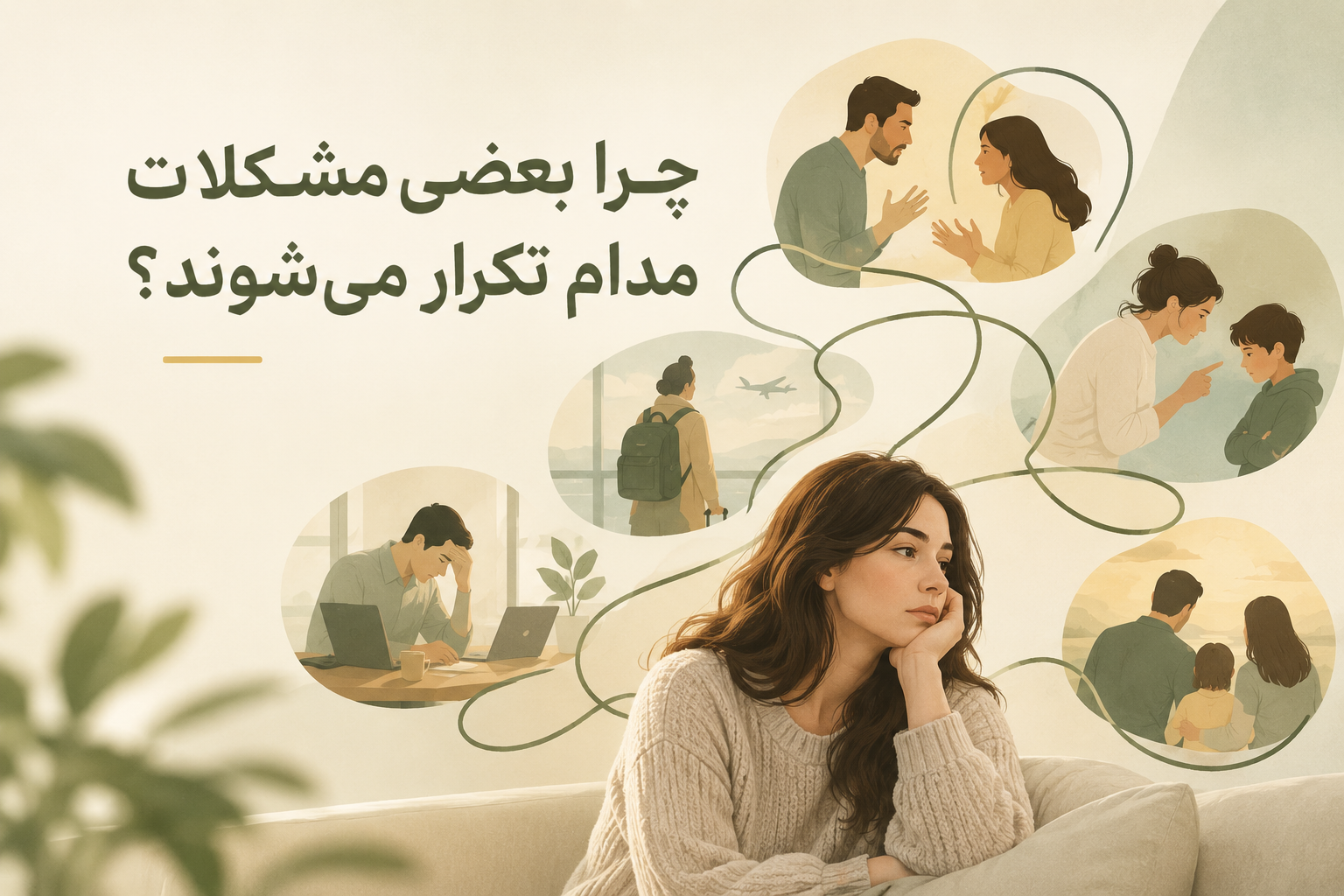 چرا بعضی مشکلات مدام تکرار می‌شوند؟ نقش روابط در زندگی ما